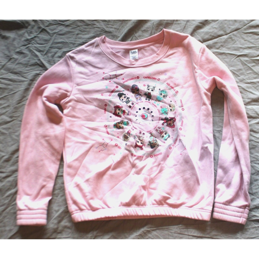 Girls LOL shirt pink Size XL 14-16